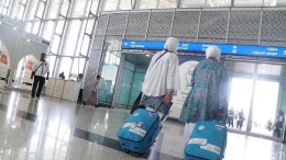Ilustrasi Kedatangan Jemaah Haji di Bandara | DetikNews