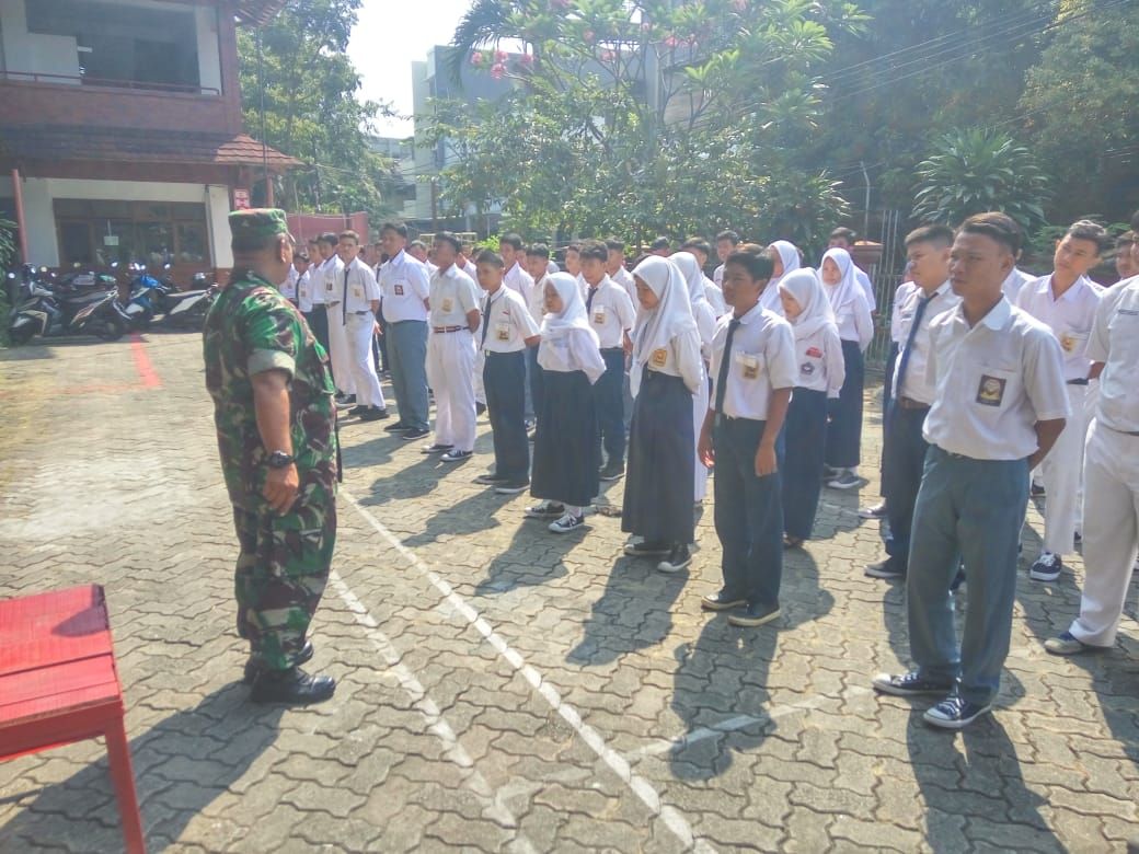 Suasana MOS di SMK Bhara Trikora Jelambar Jakarta Barat