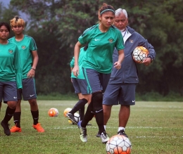 Zahra Muzdalifah, pemain muda bertalenta usia 18 tahun di Timnas Garuda Pertiwi (Foto Instagram.com/zahmuz12) 