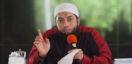 Ustadz Khalid Basalamah, salah satu pengisi acara di pameran Muslim LifeFest 2019 (dok. moslemtoday)