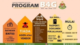 Program Back for Good // foto: web KDN Malaysia