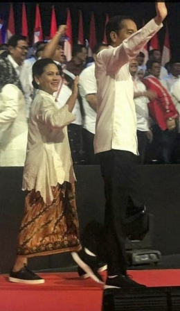 Ibu Iriana Jokowi sang 'Trend Setter' (tribune,news)