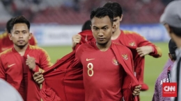 Timnas Garuda (Foto Adi Wicaksono/CNNIndonesia.com) 