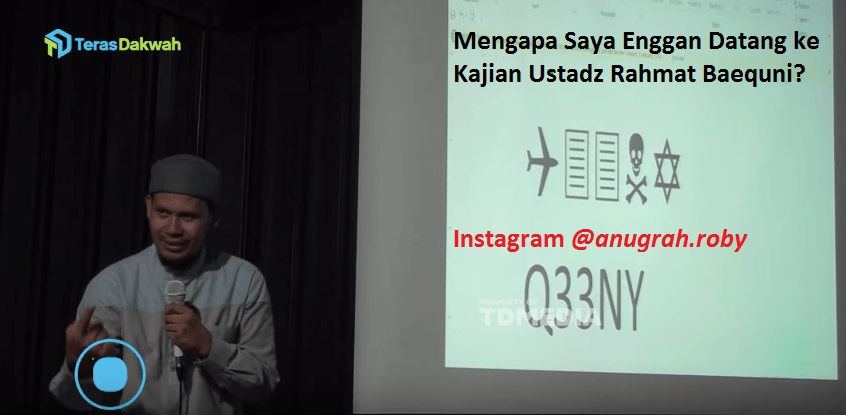 Screenshot Kajian URB dari Youtube Teras Dakwah (dokpri)