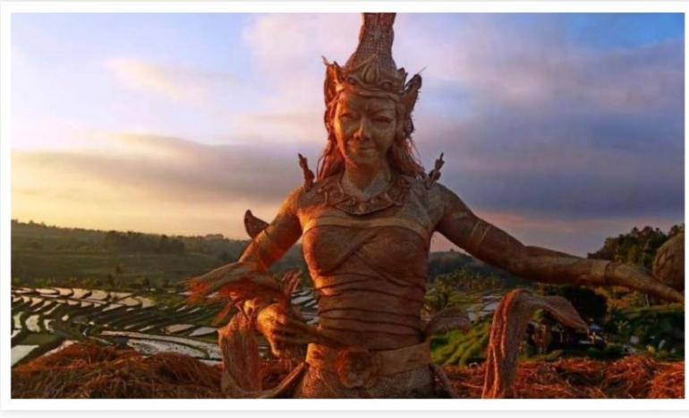 Patung Dewi Sri (Sumber: www.nusabali.com)