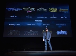 Kevin Feige kala memperkenalkan fase 3 MCU(slashfilm.com)