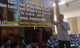 Camat Kuta Selatan Lepas 33 Warganya melaksanakan ibadah haji 1440 H/2019