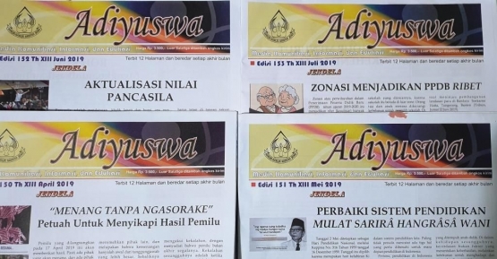 Tabloid Adiyuswa ikut merawat minat baca para sepuh (dok pri)