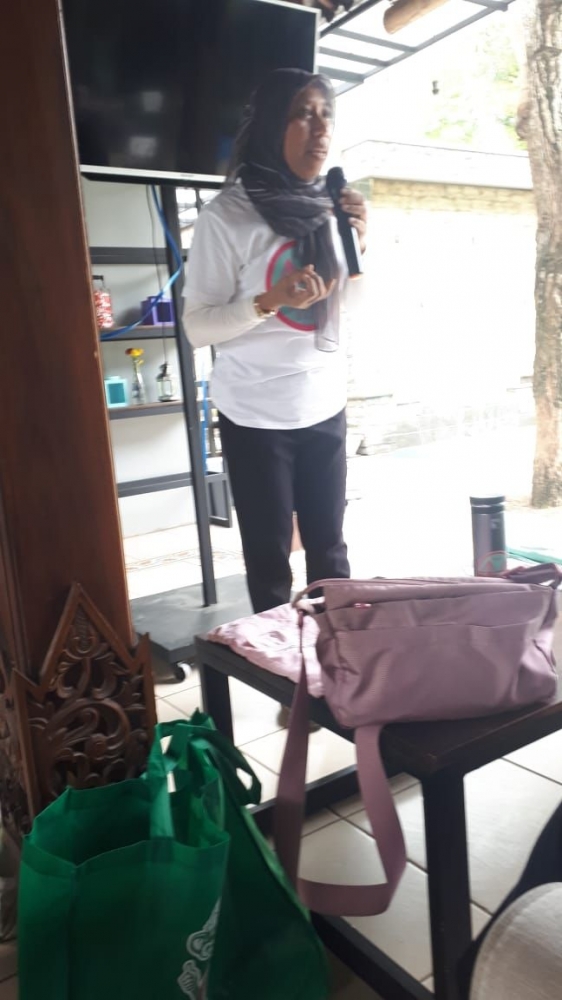 Bunda Umama saat memberikan penjelasan mengenai BBPB Batam