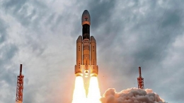 Chandrayaan-2 diluncurkan India hari Senin lalu (doc. Hindustan Times/ed.Wahyuni)