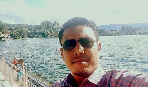 Selfie di pinggir Danau Toba | dokpri