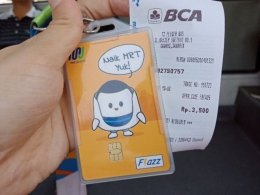 Pembayaran pada Bus Non BRT Transjakarta | dokpri