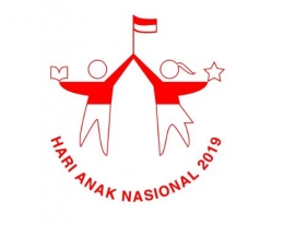 Logo Hari Anak Indonesia 2019 (Dok: KPPPA)