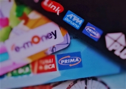 Logo Jaringan Prima pada kartu debit (dokpri).