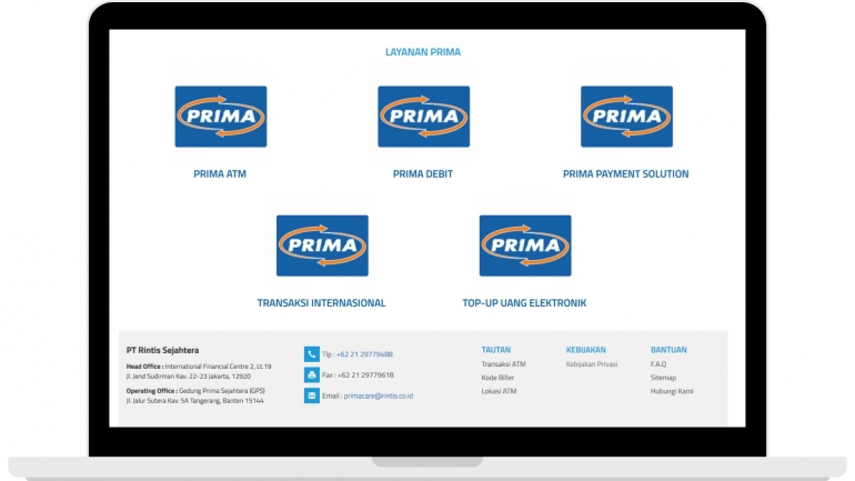 Layanan jaringan PRIMA, https://www.jaringanprima.co.id/id/layanan