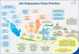 160 Kabupaten/Kota prioritas pencegahan stunting/Wijatnikaika.com