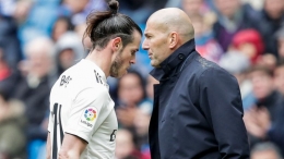 Bale dan Zidane (Foto Skysports.com) 