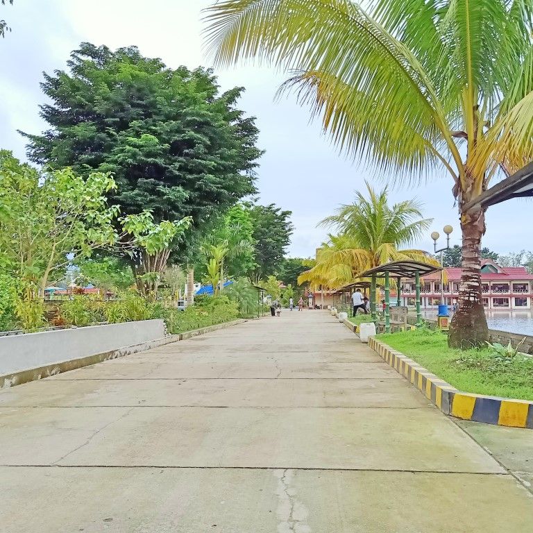 Foto Lokasi Wisata Air Pelangi Mimika KM8. Dok:Pribadi