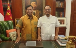 Prabowo dan Dahnil/Foto instagram @dahnil_anzar_simanjuntak