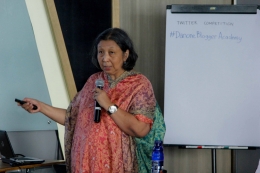 Belajar mengenai kesehatan dan gizi bersama dr. Damayanti | dokpri
