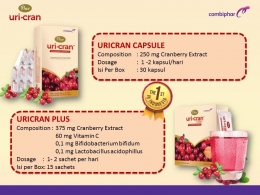 Produk Uricran Capsule dan Uricran Plus