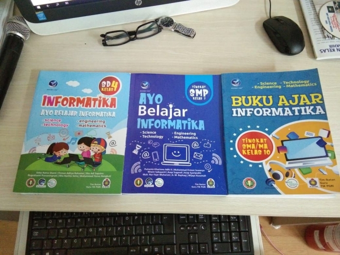 buku informatika sd, smp, dan sma