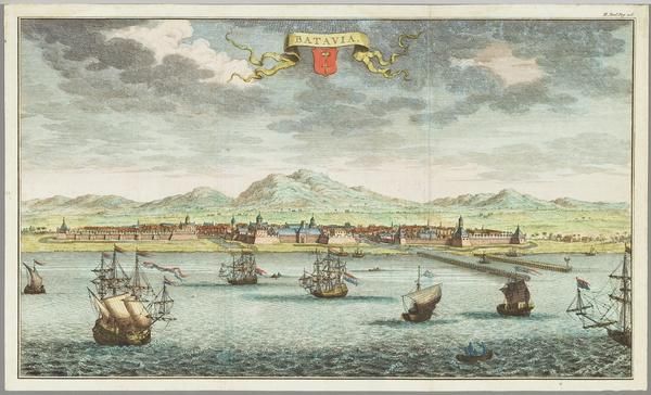 Batavia (Jacob Keyser, 1730. Collectie van KITLV)