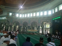 Manasik Haji di Masjid Al Azhom (Dokpri)