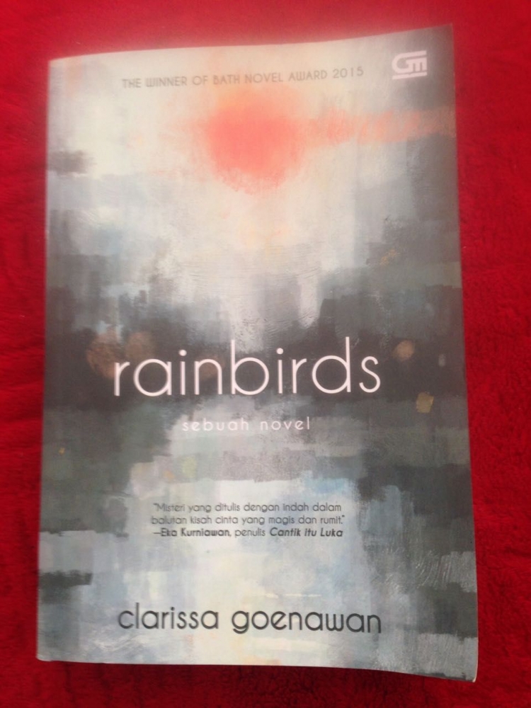 Sampul Novel Rainbirds (dok. pribadi)