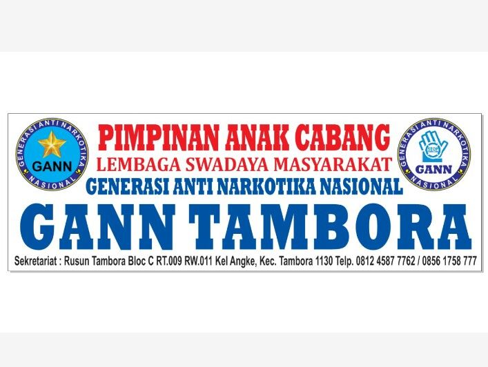 Pimpinan Anak Cabang (PAC) Gerakan Anti Narkotika Nasional (GANN) Kecamatan Tambora (Dokpri)