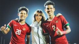 Bagus dan Bagas saat masih membela Timnas Indonesia U-16. (Indosport.com)
