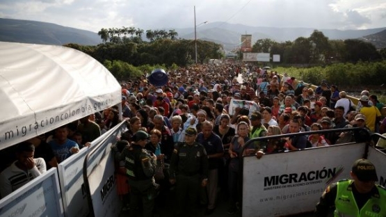 Krisis migrasi penduduk Venezuela ke negara di sekitarnya| Sumber: hrw.org