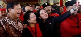 (Prabowo, Megawati dan Puan Maharani)