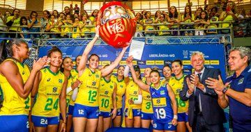 Tim putri Brasil lolos ke Olimpiade Tokyo 2020| Sumber: http://volleyball.ioqt.2019.fivb.com