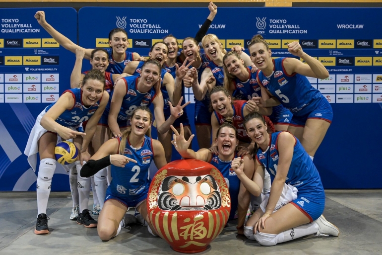 Tim peringkat 1 dunia, Serbia jadi satu-satunya tim yang lolos ke Tokyo 2020 tanpa status tuan ruman turnamen kualifikasi| Sumber: http://volleyball.ioqt.2019.fivb.com