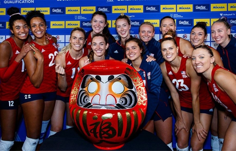 Amerika Serikat juga lolos ke Olimpiade musim panas mendatang| Sumber: http://volleyball.ioqt.2019.fivb.com