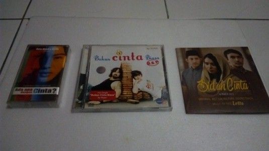Beberapa album soundtrack dari Film Indonesia (dokpri)