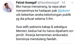 Tangkap Layar akun twitter FA