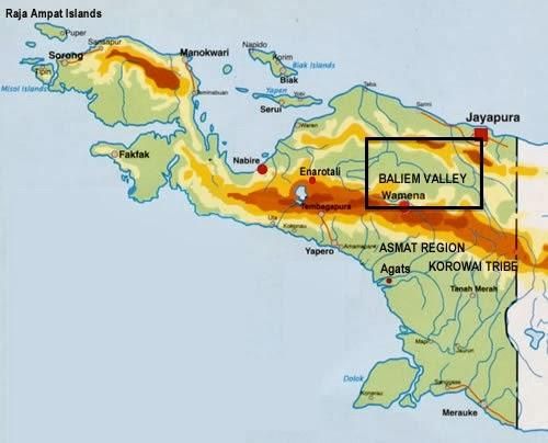 Gambar Peta Wamena (Zonadamai.com)