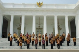 Kabinet Kerja Jokowi-JK 2014 | theconversation.com