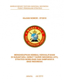 Foto layar dokumen TNI yang bocor (Sumber. Dok. Pri)