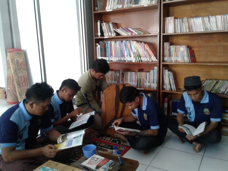 Situasi perpustakaan Rutan Garut | dokpri