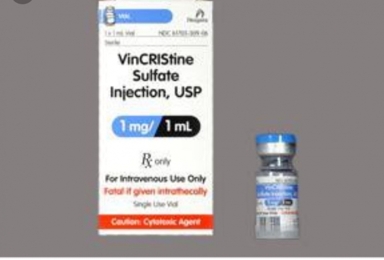 Vinkristine adalah obat yang berasal dari Tapak dara
