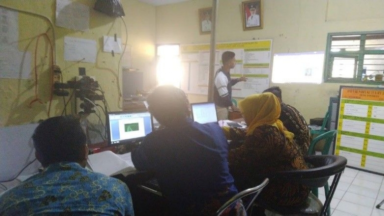 Pelatihan yang dilaksanakan di Kantor Desa Tosaran, Kedungwuni