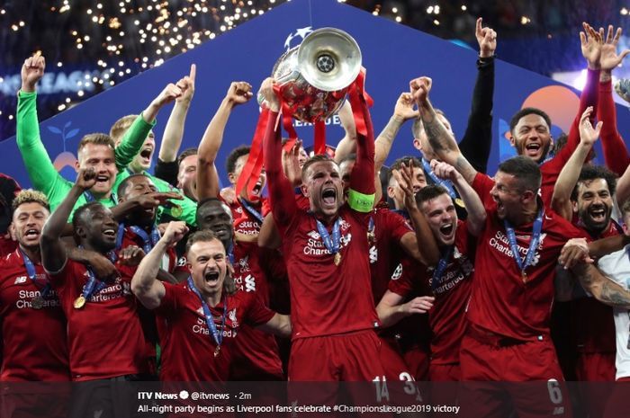Liverpool juara Piala Super Eropa, sumber : Bolasport.com