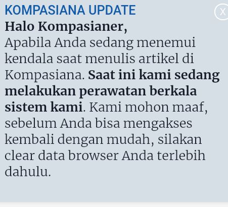 Screenshoot kompas.com