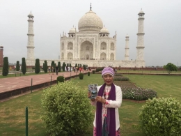 Bangunan Taj Mahal yang sangat kokoh dan indah (dok asita)