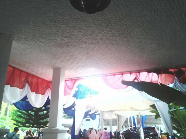 Suasana Lebaran Idul Adha 1440 H, di Pendopo Gubernur Aceh/dokpri