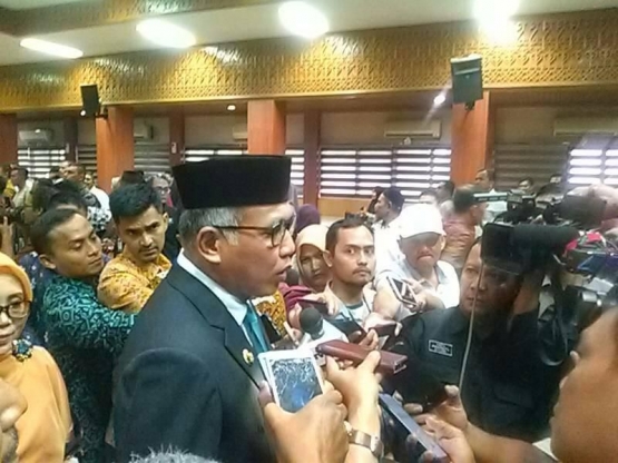 Wawancara dengan Gubernur Aceh. Dokpri.