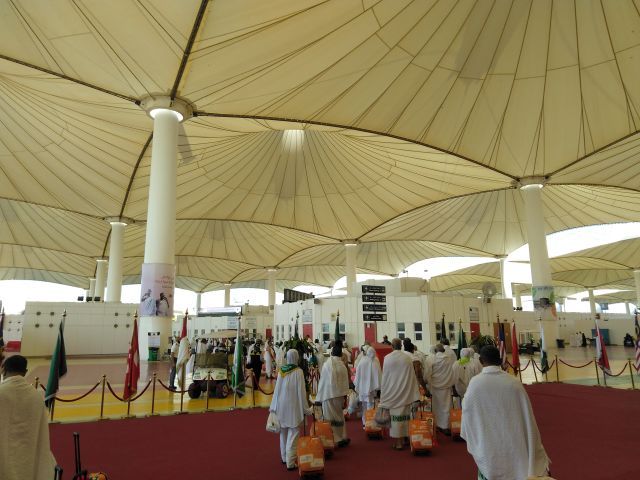 Jamaah Calon Haji Tiba di Jeddah (Dokpri)
